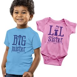 Texas Tees, Big Sister To A Little Mister Shirt, Sibling Shirts, -Vest Shirt Sales 41BxZGMr2FL