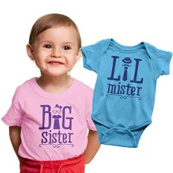 Texas Tees, Big Sister To A Little Mister Shirt, Sibling Shirts, -Vest Shirt Sales 41KaiiPJf1L