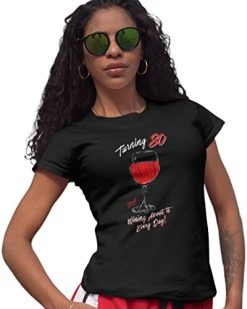 0 Yr Old Women Shirts, 30th Birthday Present, Wine T-Shirt, Thirtieth, Black 2X 1982 Vintage Shirt -Vest Shirt Sales 41LJuDyyxYL. AC