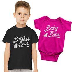 Texas Tees, Brother Bear Shirt, Baby Bear Onesie, -Vest Shirt Sales 41QY0AkBdsL