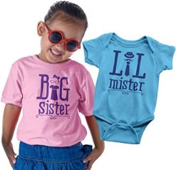 Texas Tees, Big Sister To A Little Mister Shirt, Sibling Shirts, -Vest Shirt Sales 41SEJE9YF1L. AC 3