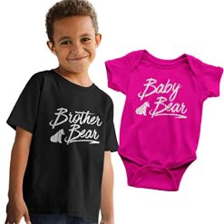 Texas Tees, Brother Bear Shirt, Baby Bear Onesie, -Vest Shirt Sales 41VhEj8Em5L