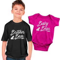 Texas Tees, Brother Bear Shirt, Baby Bear Onesie, -Vest Shirt Sales 41aItqtfP2L
