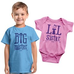 Texas Tees, Big Sister To A Little Mister Shirt, Sibling Shirts, -Vest Shirt Sales 41byscNybNL