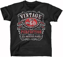 Texas Tees Tshirt For 60th Birthday Men, 60 Birthday Shirts 1962 Vintage Shirt -Vest Shirt Sales 41xW1 pm1OL. AC