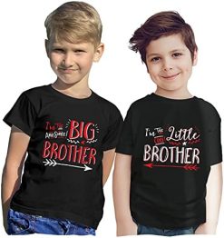 Texas Tees Hipster Design Sibling Shirt, Big Bro Little Sis, Includes Two Medium 10-12 -Vest Shirt Sales 51J4 CzfQYS. AC 3