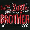 I'm The New Little Brother Bodysuit, Hipster Design, Includes Black 0-3 Mo 1 I'm The New Little Brother Bodysuit, Hipster Design, Includes Black 0-3 Mo -Vest Shirt Sales 51TElCbg34L