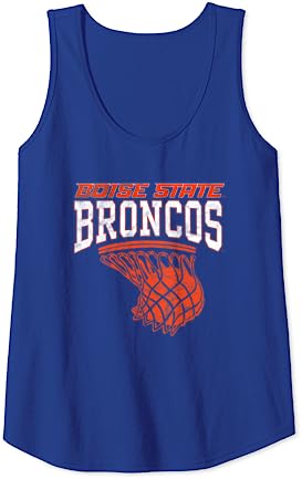 Boise State University BSU Broncos Basketball Hoop Tank Top Boise State University BSU Broncos Basketball Hoop Tank Top -Vest Shirt Sales