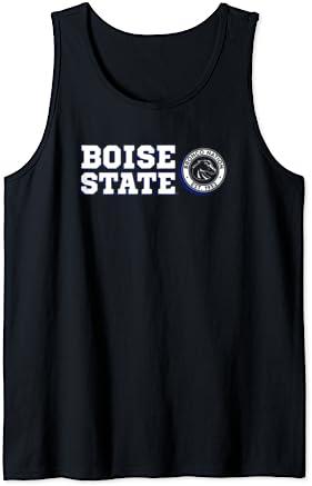 Boise State University BSU Broncos Block Text Tank Top Boise State University BSU Broncos Block Text Tank Top -Vest Shirt Sales