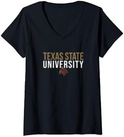 Womens Texas State University Bobcats Stacked V-Neck T-Shirt -Vest Shirt Sales A1KHvCGeH6L. CLa7C5002C4687C61r317TnAZL.png7C02C02C5002C4682B0.02C0.02C500.02C468.0 AC
