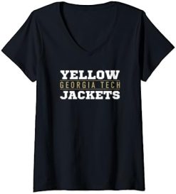Womens Georgia Tech Yellow Jackets Between The Lines V-Neck T-Shirt -Vest Shirt Sales A1KHvCGeH6L. CLa7C5002C4687C61uikco2gGL.png7C02C02C5002C4682B0.02C0.02C500.02C468.0 AC