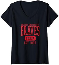 Womens Bradley University Braves Est. Date V-Neck T-Shirt -Vest Shirt Sales A1KHvCGeH6L. CLa7C5002C4687C71Uyk3eEN8L.png7C02C02C5002C4682B0.02C0.02C500.02C468.0 AC