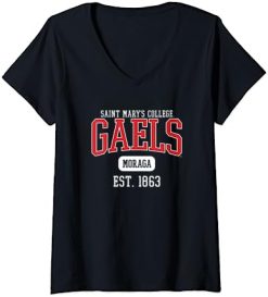 Womens Saint Mary's College Gaels Est. Date V-Neck T-Shirt -Vest Shirt Sales A1KHvCGeH6L. CLa7C5002C4687C71hbbWR930L.png7C02C02C5002C4682B0.02C0.02C500.02C468.0 AC