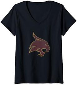 Womens Texas State University Bobcats Distressed Primary V-Neck T-Shirt -Vest Shirt Sales A1KHvCGeH6L. CLa7C5002C4687C81GAegOcQTL.png7C02C02C5002C4682B0.02C0.02C500.02C468.0 AC