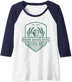 North Dakota State University NDSU Bison Badge Raglan Baseball Tee -Vest Shirt Sales A1MRY Ln2L. CLa7C5002C4687C71BjAndV7uL.png7C02C02C5002C4682B0.02C0.02C500.02C468.0 AC