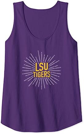 LSU Tigers Burst Tank Top LSU Tigers Burst Tank Top -Vest Shirt Sales