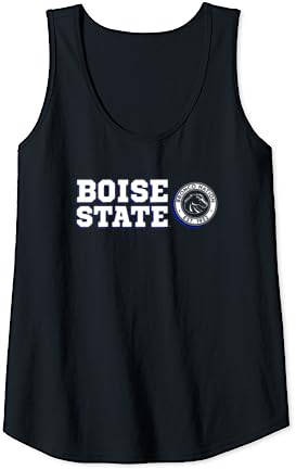Boise State University BSU Broncos Block Text Tank Top Boise State University BSU Broncos Block Text Tank Top -Vest Shirt Sales A1yNh