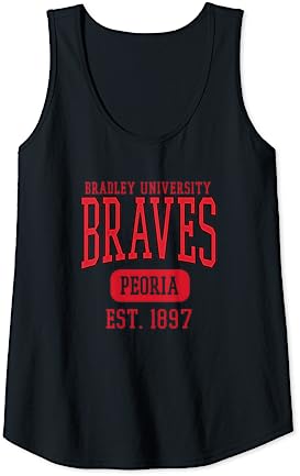 Bradley University Braves Est. Date Tank Top Bradley University Braves Est. Date Tank Top -Vest Shirt Sales A1yNh