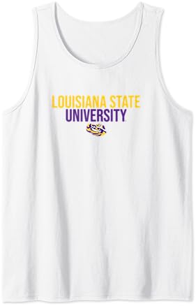 LSU Tigers Stacked Tank Top LSU Tigers Stacked Tank Top -Vest Shirt Sales