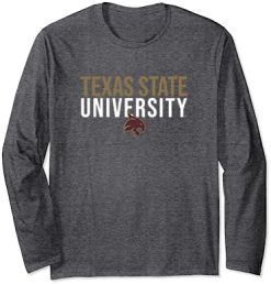 Texas State University Bobcats Stacked Long Sleeve T-Shirt -Vest Shirt Sales B11 CDvYaQS. CLa7C5002C4687CA11eoeripJL.png7C02C02C5002C4682B0.02C0.02C500.02C468.0 AC