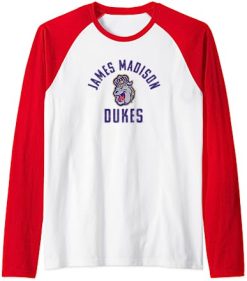 James Madison University JMU Dukes Large Dukes Raglan Baseball Tee -Vest Shirt Sales B16NPL552jS. CLa7C5002C4687C712E4sLdFfL.png7C02C02C5002C4682B0.02C0.02C500.02C468.0 AC