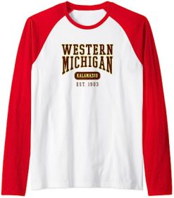 Western Michigan University Broncos Founded Date Raglan Baseball Tee -Vest Shirt Sales B16NPL552jS. CLa7C5002C4687C71xx80ti2AL.png7C02C02C5002C4682B0.02C0.02C500.02C468.0 AC