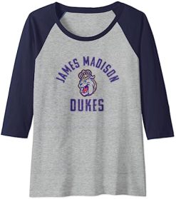 James Madison University JMU Dukes Large Dukes Raglan Baseball Tee -Vest Shirt Sales B1GbOdtV2TS. CLa7C5002C4687C81nPmlQpisL.png7C02C02C5002C4682B0.02C0.02C500.02C468.0 AC