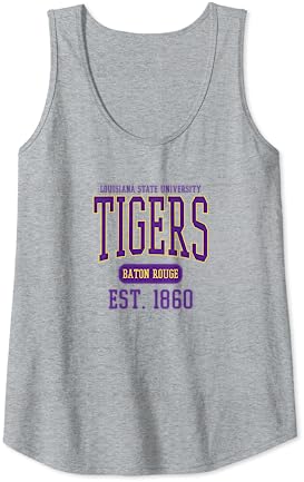 LSU Tigers Est. Date Tank Top LSU Tigers Est. Date Tank Top -Vest Shirt Sales