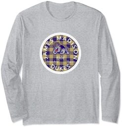 James Madison University JMU Dukes Plaid Badge Long Sleeve T-Shirt -Vest Shirt Sales B1JMiB dyS. CLa7C5002C4687CA1UH0TRE60L.png7C02C02C5002C4682B0.02C0.02C500.02C468.0 AC