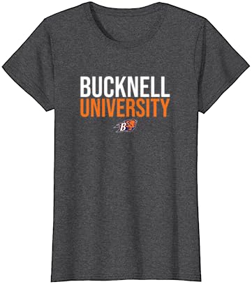 Bucknell University Bison Stacked T-Shirt Bucknell University Bison Stacked T-Shirt -Vest Shirt Sales