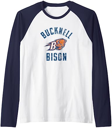 Bucknell University Bison Large Raglan Baseball Tee Bucknell University Bison Large Raglan Baseball Tee -Vest Shirt Sales