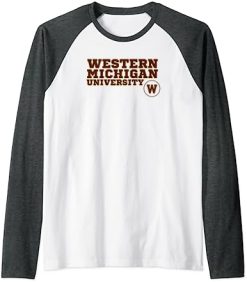 Western Michigan University Broncos Block Text Raglan Baseball Tee -Vest Shirt Sales B1O1NuQg5ZS. CLa7C5002C4687C61gaqwvQk2L.png7C02C02C5002C4682B0.02C0.02C500.02C468.0 AC