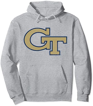 Georgia Tech Yellow Jackets Distressed Primary Pullover Hoodie Georgia Tech Yellow Jackets Distressed Primary Pullover Hoodie -Vest Shirt Sales B1Wsm