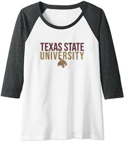 Texas State University Bobcats Stacked Raglan Baseball Tee -Vest Shirt Sales B1edwJ1HDS. CLa7C5002C4687C61mQ0xjblDL.png7C02C02C5002C4682B0.02C0.02C500.02C468.0 AC