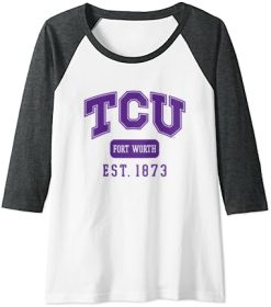 TCU Horned Frogs Est. Date Raglan Baseball Tee -Vest Shirt Sales B1edwJ1HDS. CLa7C5002C4687C714PhAH0iSL.png7C02C02C5002C4682B0.02C0.02C500.02C468.0 AC