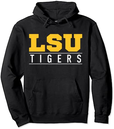 LSU Tigers Between The Lines Pullover Hoodie LSU Tigers Between The Lines Pullover Hoodie -Vest Shirt Sales B1i3u9 Q