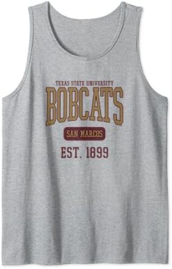 Texas State University Bobcats Est. Date Tank Top -Vest Shirt Sales B1kSC95muS. CLa7C5002C4687C71VtcDbmA1L.png7C02C02C5002C4682B0.02C0.02C500.02C468.0 AC
