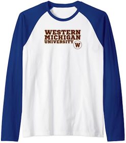 Western Michigan University Broncos Block Text Raglan Baseball Tee -Vest Shirt Sales B1p94KIavaS. CLa7C5002C4687C61gaqwvQk2L.png7C02C02C5002C4682B0.02C0.02C500.02C468.0 AC