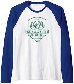 North Dakota State University NDSU Bison Badge Raglan Baseball Tee -Vest Shirt Sales B1p94KIavaS. CLa7C5002C4687C71jEIa6ir4L.png7C02C02C5002C4682B0.02C0.02C500.02C468.0 AC