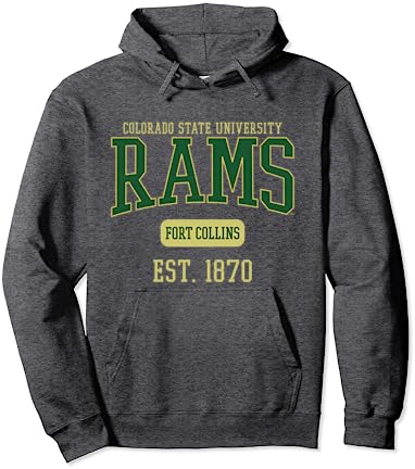 Colorado State University Rams Est. Date Pullover Hoodie Colorado State University Rams Est. Date Pullover Hoodie -Vest Shirt Sales
