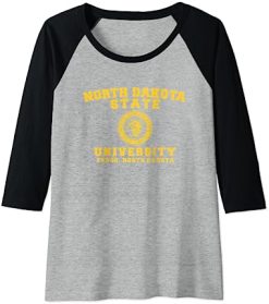North Dakota State University NDSU Bison Circle Logo Raglan Baseball Tee -Vest Shirt Sales B1rBj5jPLRS. CLa7C5002C4687C71uyHTXkP2L.png7C02C02C5002C4682B0.02C0.02C500.02C468.0 AC