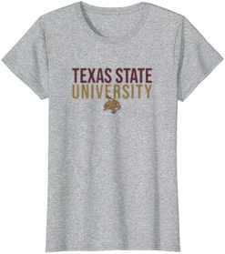 Texas State University Bobcats Stacked T-Shirt -Vest Shirt Sales C1xk9V1QWKS. CLa7C5002C4687C612sJFM uSL.png7C02C02C5002C4682B0.02C0.02C500.02C468.0 AC