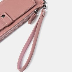 Women Faux Leather Solid Multi-function Long Wallet 12 Card Slots Phone Clutch Bags -Vest Shirt Sales 0881a038 7461 4c5c bff6 38dba6b7646d