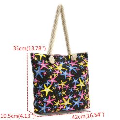 Reusable Starfish Canvas Shoulder Bag Travel Shopping Tote Handbag -Vest Shirt Sales 132427a1 ceb1 4557 8100 f53f89204d4f