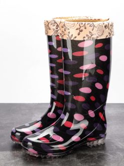 Winter Warm Lining Slip-on Waterproof Non-slip Rain Boots For Women -Vest Shirt Sales 19d32ffc a8a3 4e64 9935 e45e2920e751