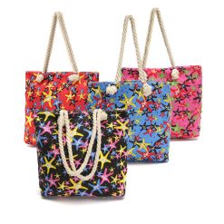 Reusable Starfish Canvas Shoulder Bag Travel Shopping Tote Handbag -Vest Shirt Sales 1a403470 a7d9 41b0 954e ef71a0c04d2f
