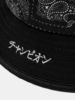 Unisex Polyester Cotton Japanese Letter Perris Pattern Print Patchwork Fashion Sunshade Bucket Hat -Vest Shirt Sales 1dd5aac2 f676 44cd 983d fb2b30160dcd