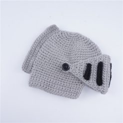 Warrior Knit Hat Gladiator Handmade Knit Mask Cap -Vest Shirt Sales 21320f69e647409c99a3f37232aedb59