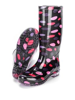 Winter Warm Lining Slip-on Waterproof Non-slip Rain Boots For Women -Vest Shirt Sales 25e1b18c 14e4 445f abb5 b7d1474fa407