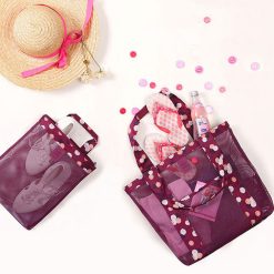 Honana HN-TB25 Travel Mesh Organizer Bag Large Beach Toiletry Storage Tote Bag -Vest Shirt Sales 265de341 3bf8 4ce4 85ac d61a7d9dd90d